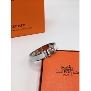 Hermes браслет white Silver