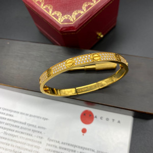 Cartier Love Bracelet Gold Фианит