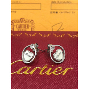 Cartier серьги Silver