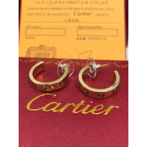 Cartier серьги Gold    