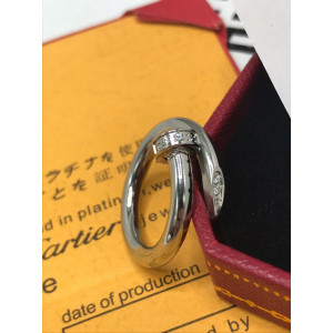 Cartier кольцо гвоздь SILVER Фианит